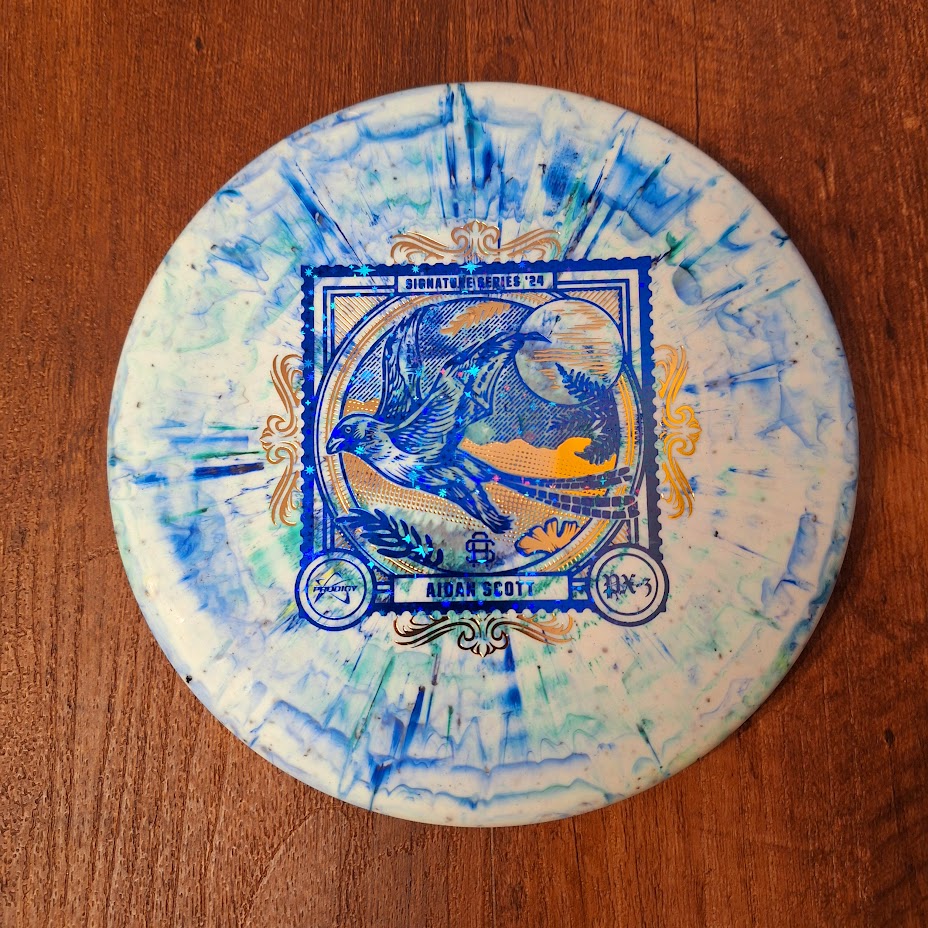Prodigy Aidan Scott 2024 Signature Series 300 Fractal Plastic PX-3 3/3/0/2