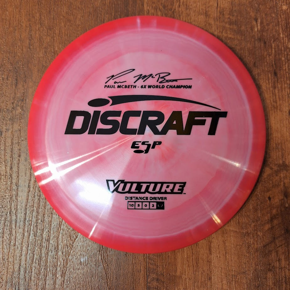 Discraft Paul Mcbeth Signature Series ESP Vulture 10/5/0/2