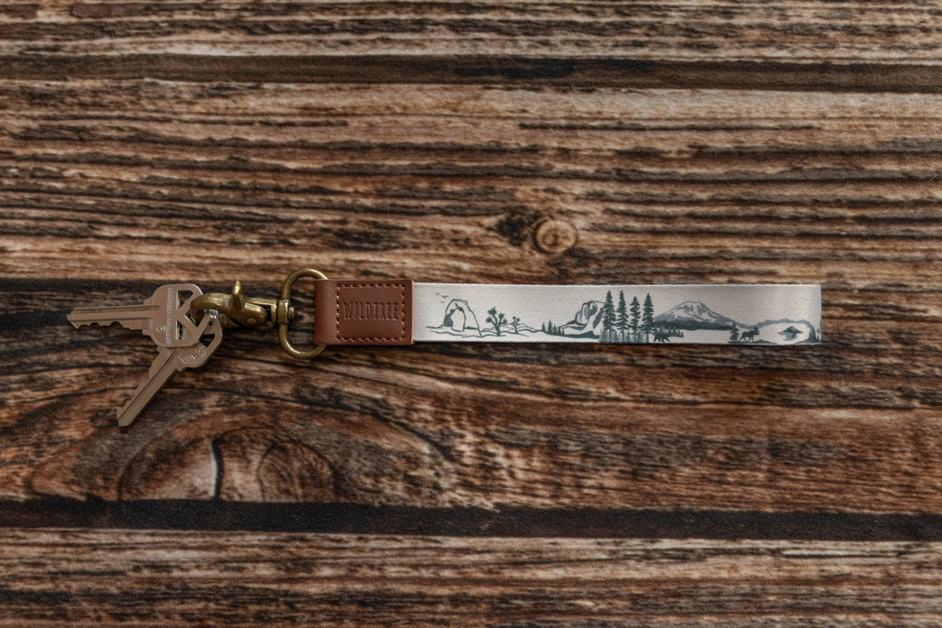 Wildtree National Park Wristlet Keychain