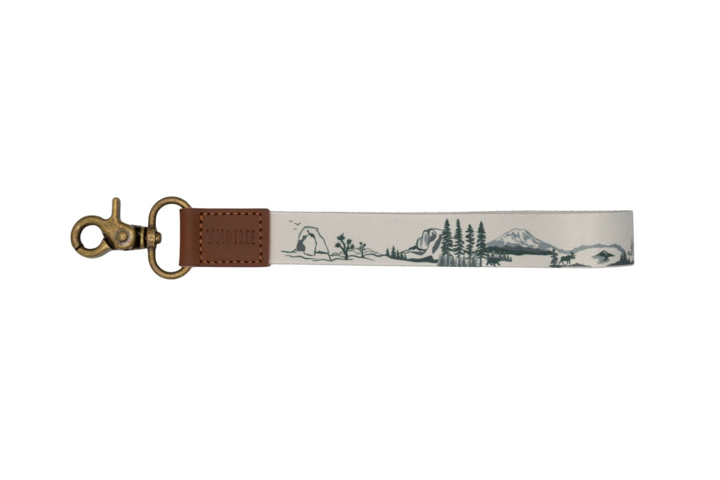 Wildtree National Park Wristlet Keychain