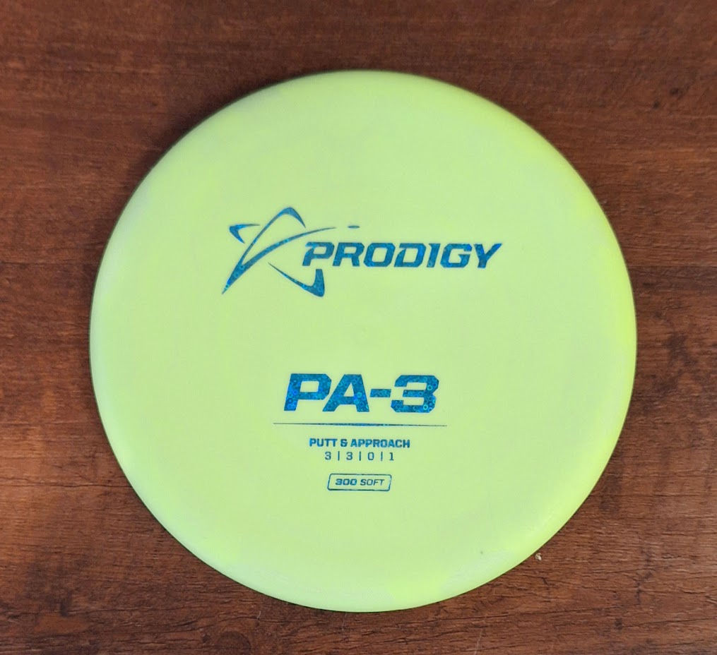 Prodigy PA-3 Putt & Approach Disc - 300 Soft Plastic 3/3/0/1