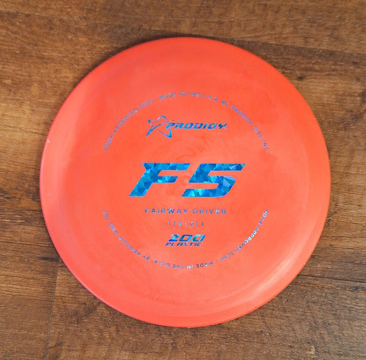 Prodigy F5 Fairway Driver - 200 Plastic 8/6/-2/1