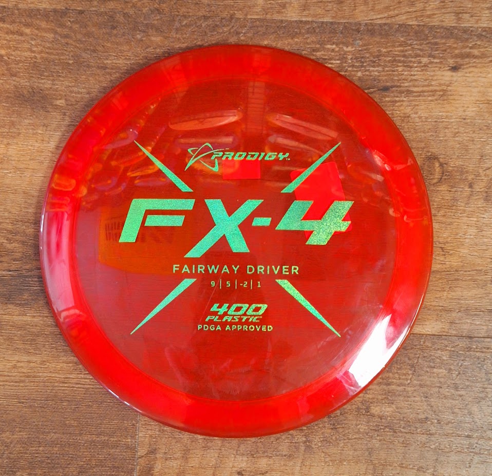 Prodigy FX-4 Fairway Driver - 400 Plastic 9/5/-2/2