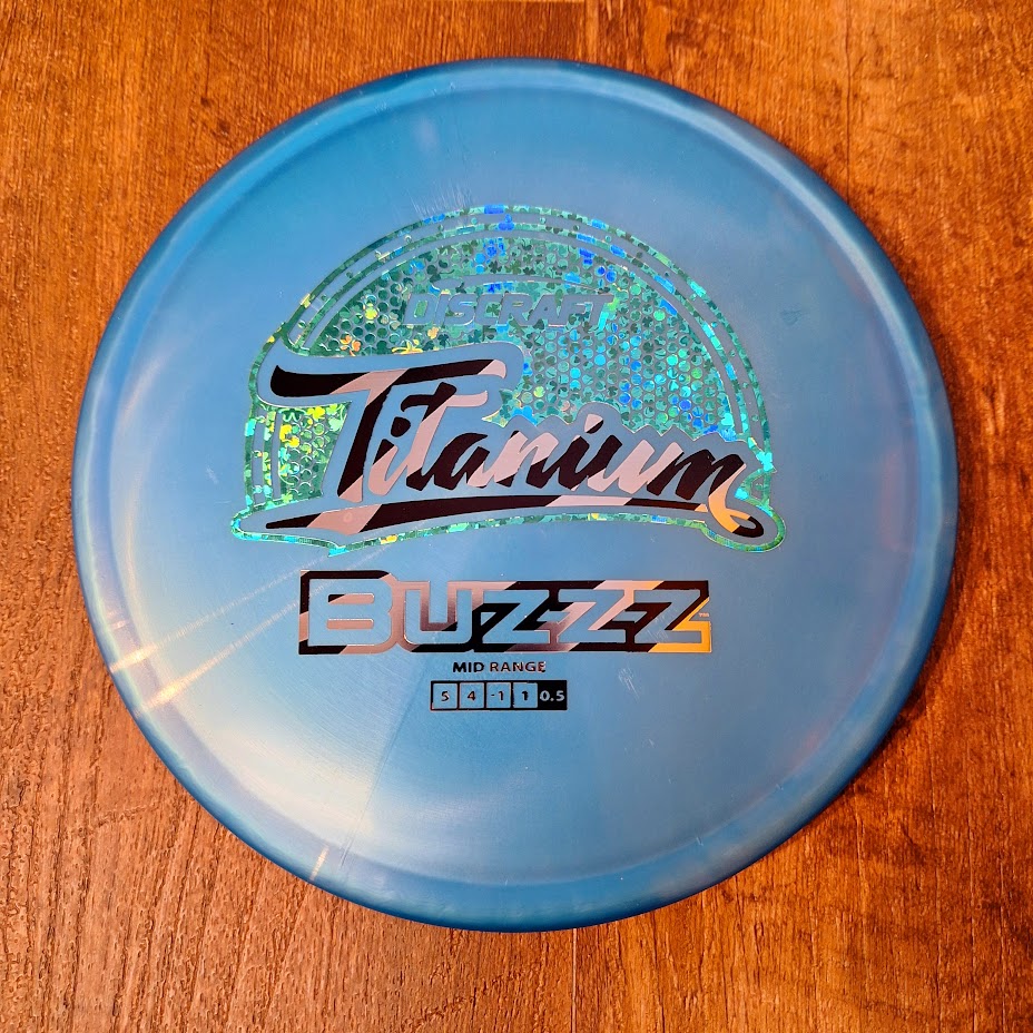 Discraft Titanium Buzzz - Retired Stamp 5/4/-1/1