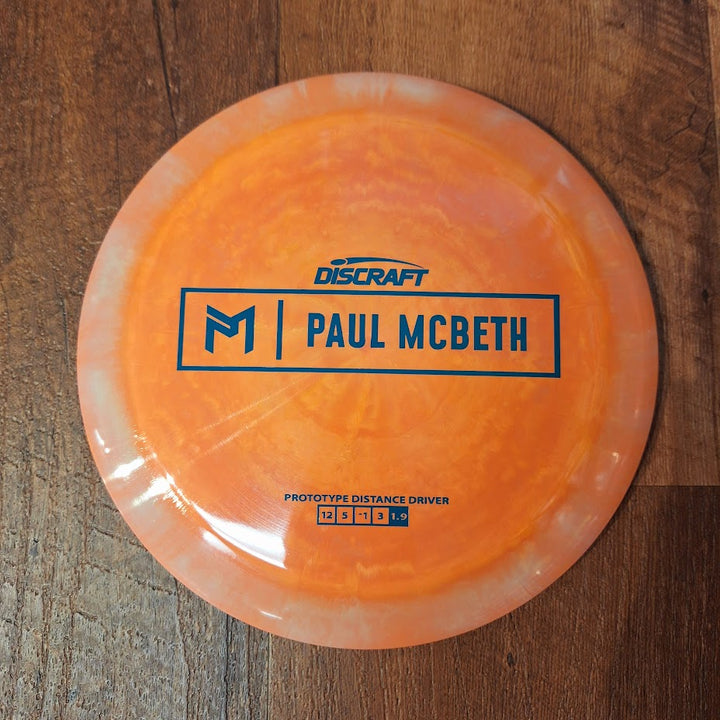 Discraft Paul Mcbeth Prototype Zeus 12/5/-1/3 (PRE-OWNED)