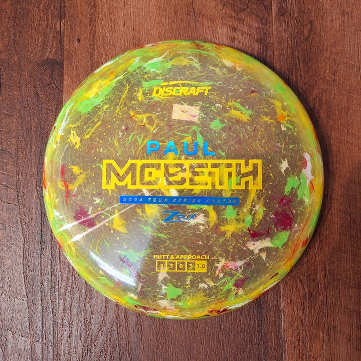 Discraft Paul Mcbeth 2024 Tour Series ZFLX Kratos 3/3/0/3