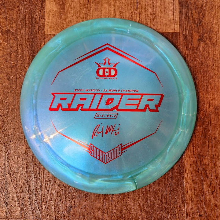 Dynamic Discs Lucid-X Chameleon Sockibomb Raider 13/5/-0.5/3 (PRE-OWNED)