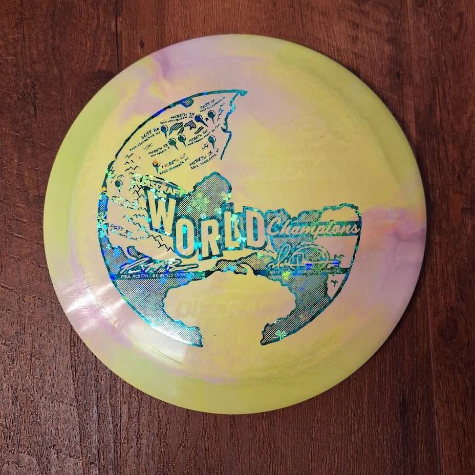 Discraft Paul McBeth & Nate Doss ESP Swirl Force 12/5/0/3