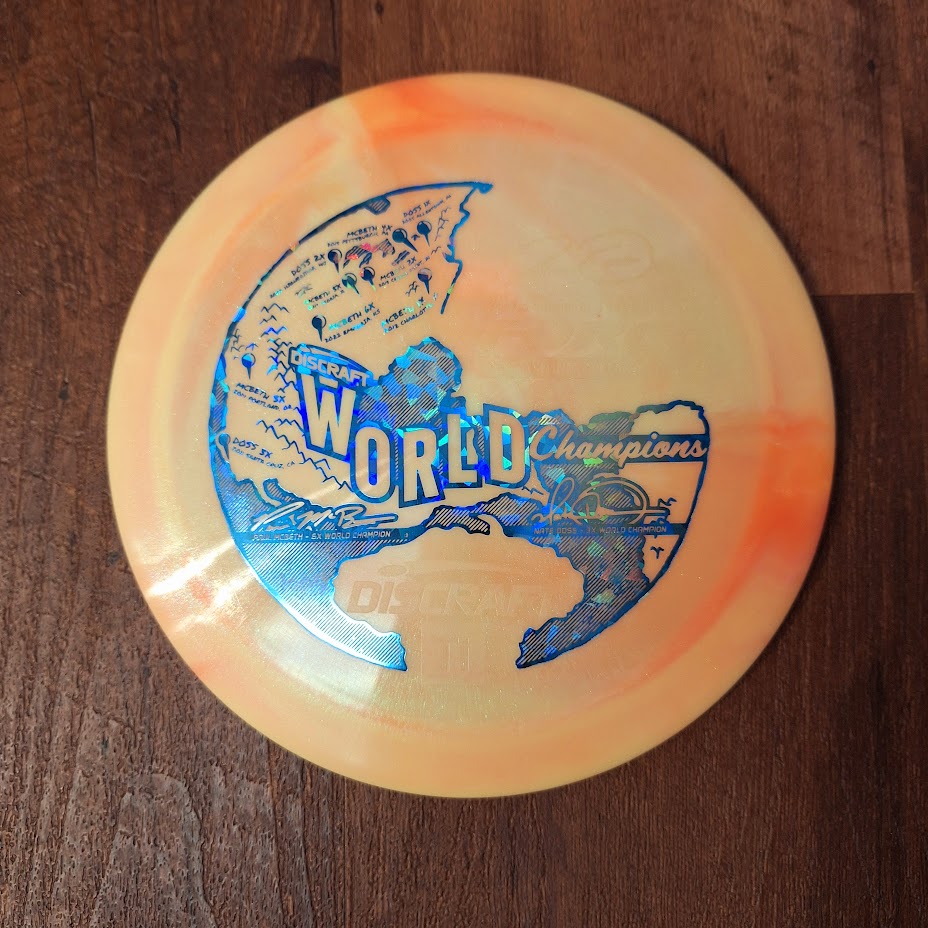 Discraft Paul McBeth & Nate Doss ESP Swirl Force 12/5/0/3