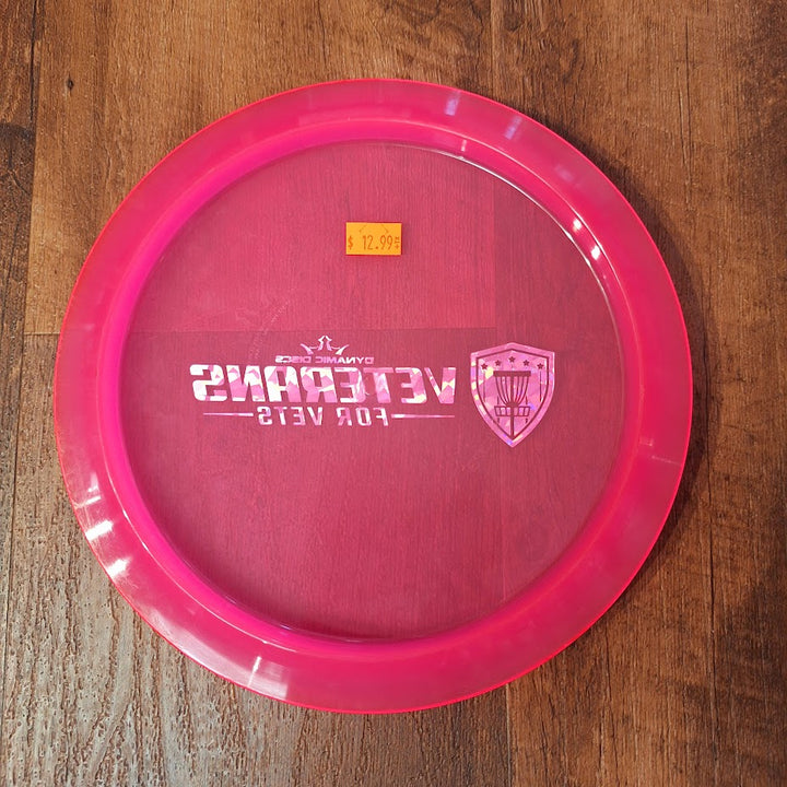 Dynamic Discs Lucid Escape - Veterans for Vets Stamp 9/5/-1/2 (PRE-OWNED)