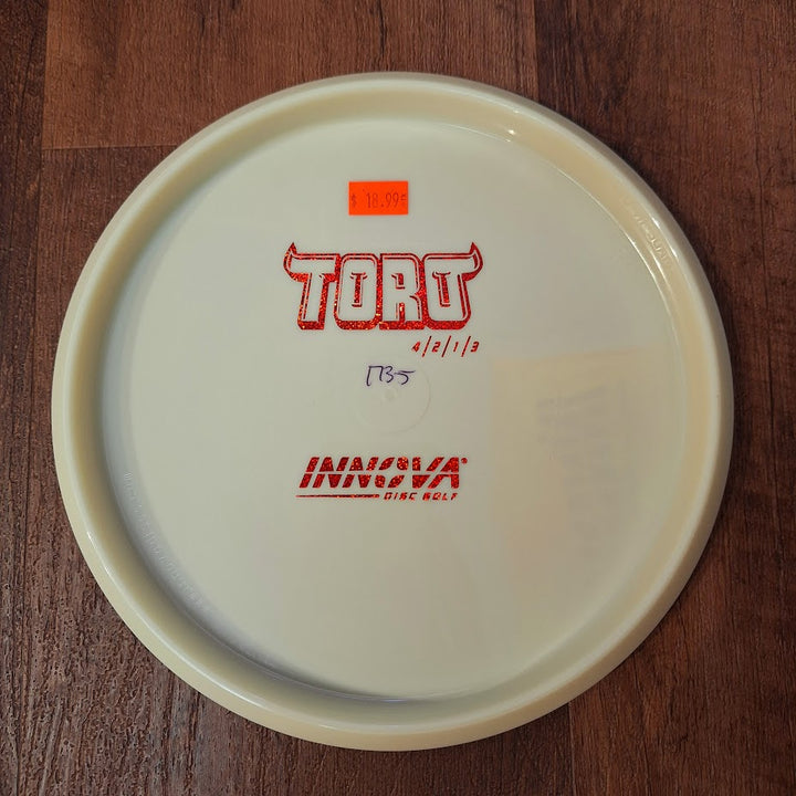 Innova Solid White Star Toro - Bottom Stamp 4/2/1/3