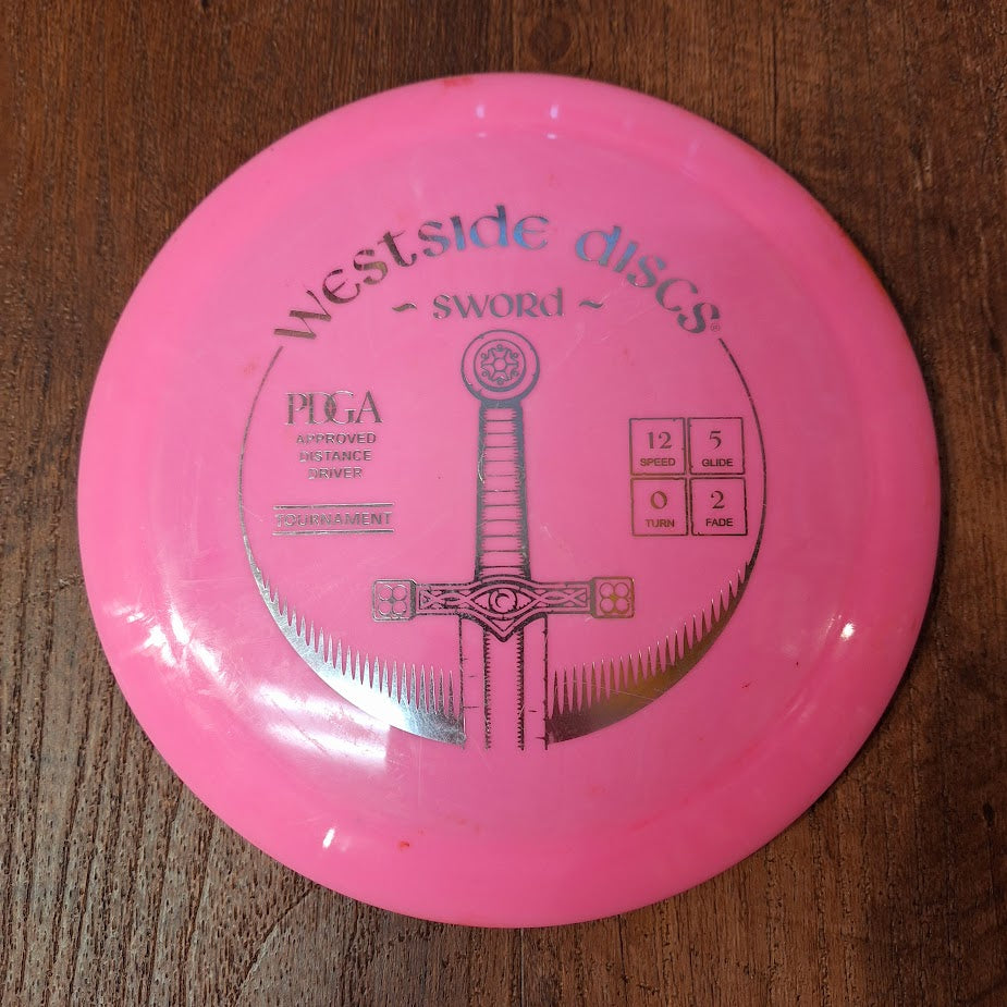 Westside Discs Tournament Sword 12/5/0/2 (PRE-OWNED)