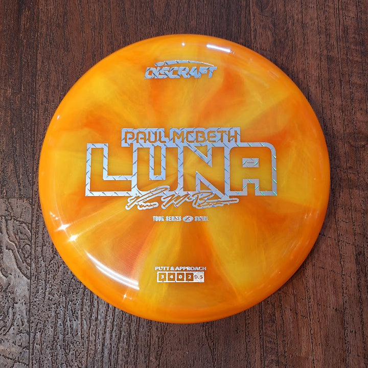 Discraft Paul McBeth 2025 Tour Series Z-Swirl Luna 3/4/0/2