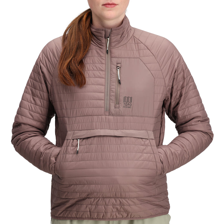 Topo Designs Women's Global Puffer Pullover