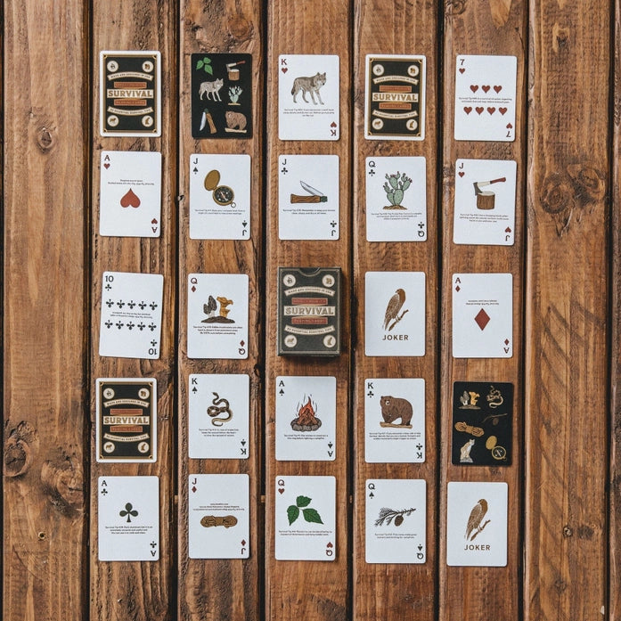 Bradley Mountain Survival Playing Cards