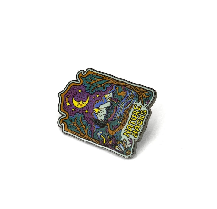 Nature Backs Luna Limited Edition Enamel Pin