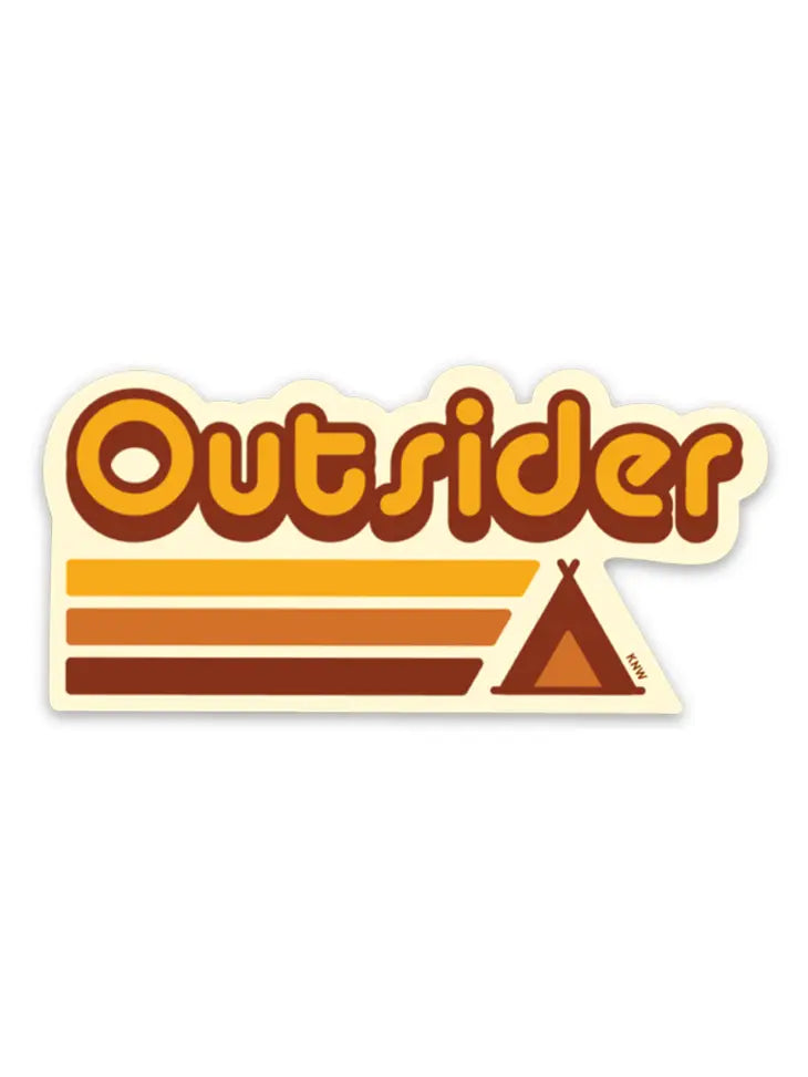 Keep Nature Wild Outsider Sticker