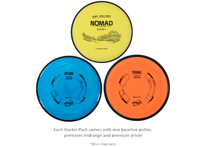 MVP Premium Disc Golf Starter Set