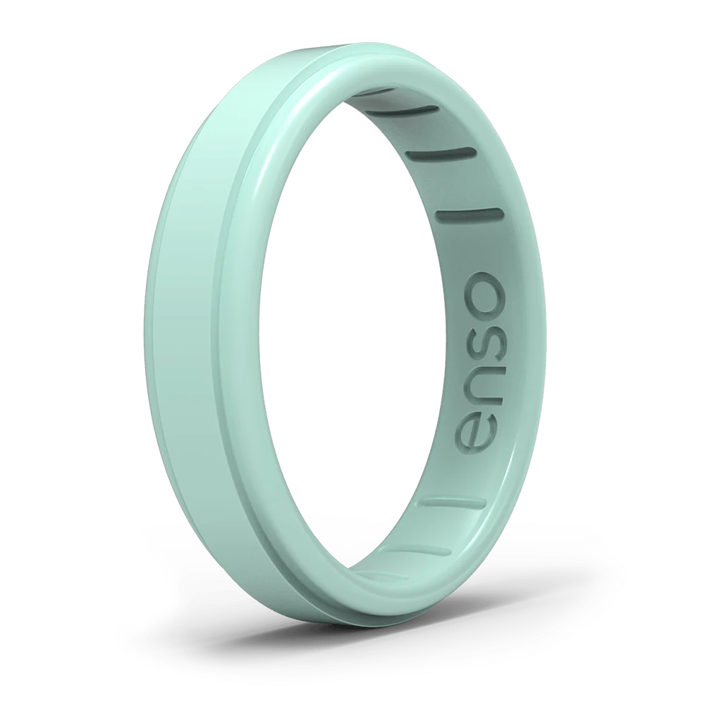 Enso Rings Rise Thin Silicone Ring