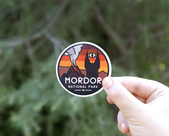 Squatchy Middle Earth National Parks Sticker Pack