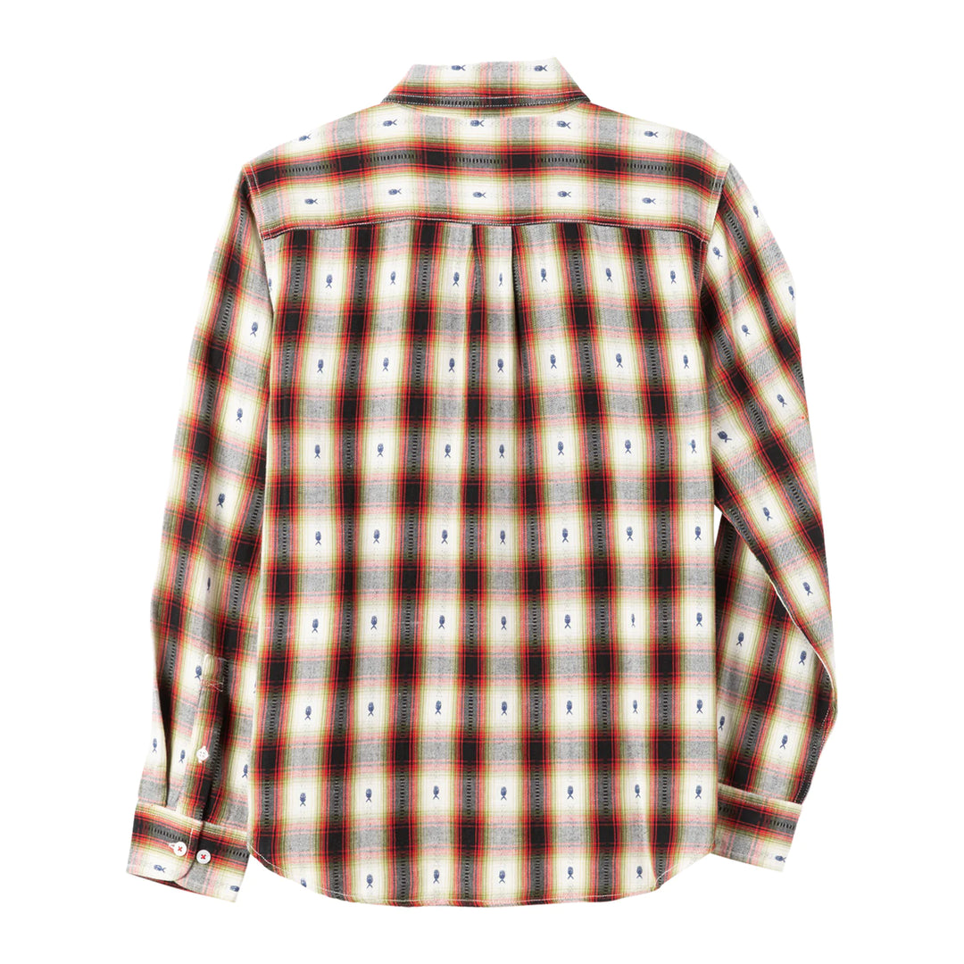 Dark Seas Bishop Woven LS Shirt