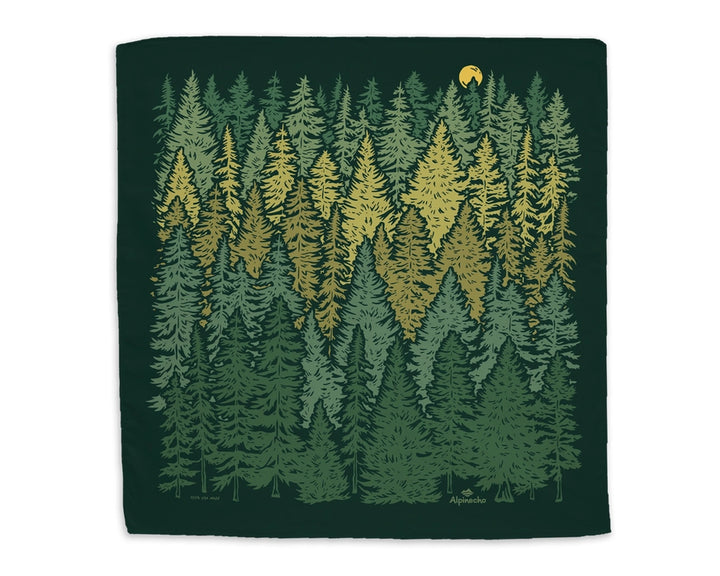 Alpinecho Into the Forest Quick Dry Bandana