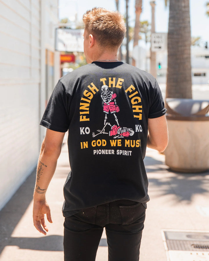 In God We Must Finish the Fight Tee