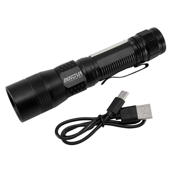 Innova LED/UV Rechargeable Flashlight