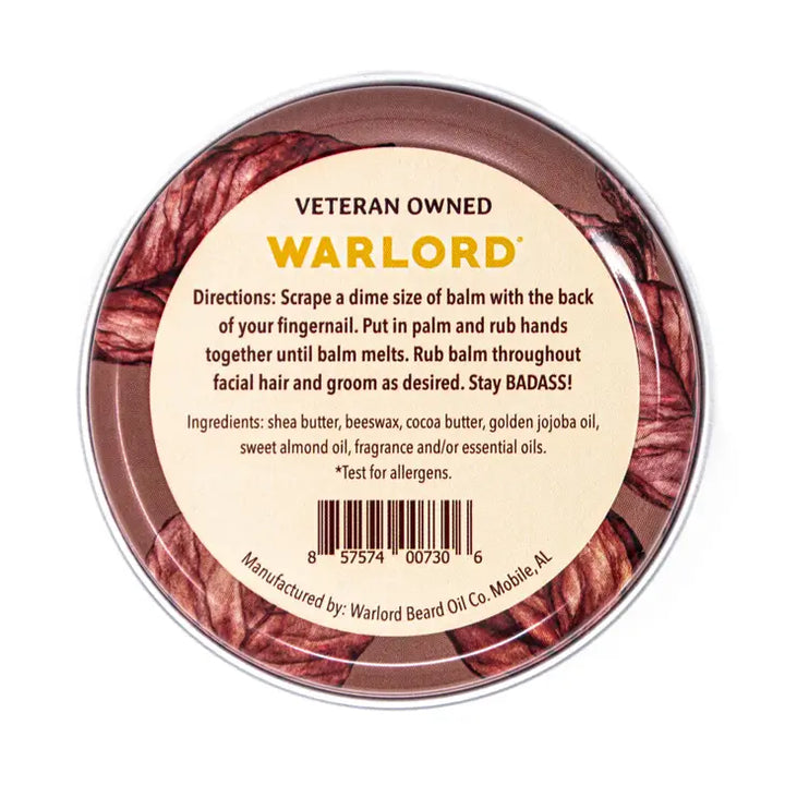 Warlord Southern Tobacco Beard Balm